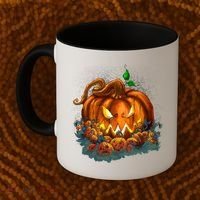 Pumpkin Patch Halloween Coffee Mug thumb 2