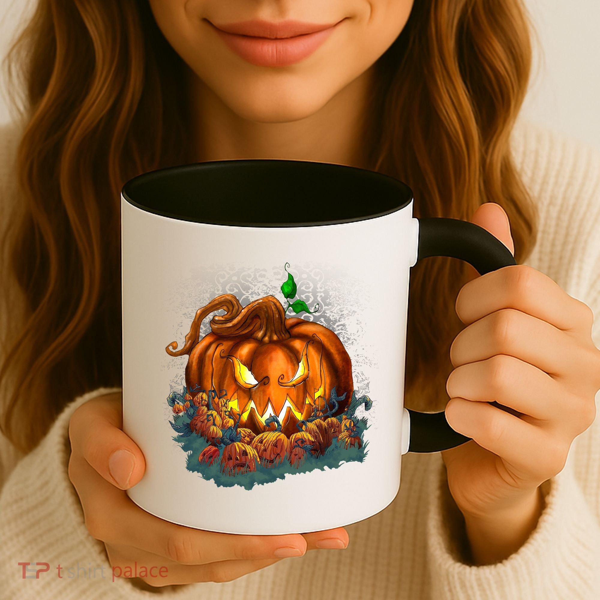 Pumpkin Patch Halloween Coffee Mug