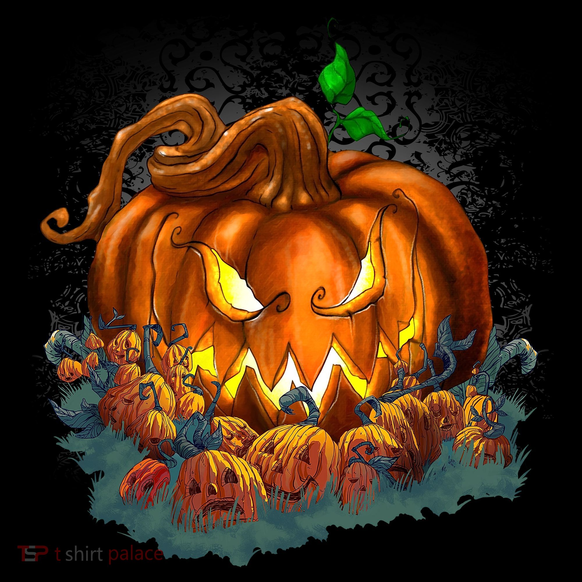 Pumpkin Patch Halloween Pajama Set