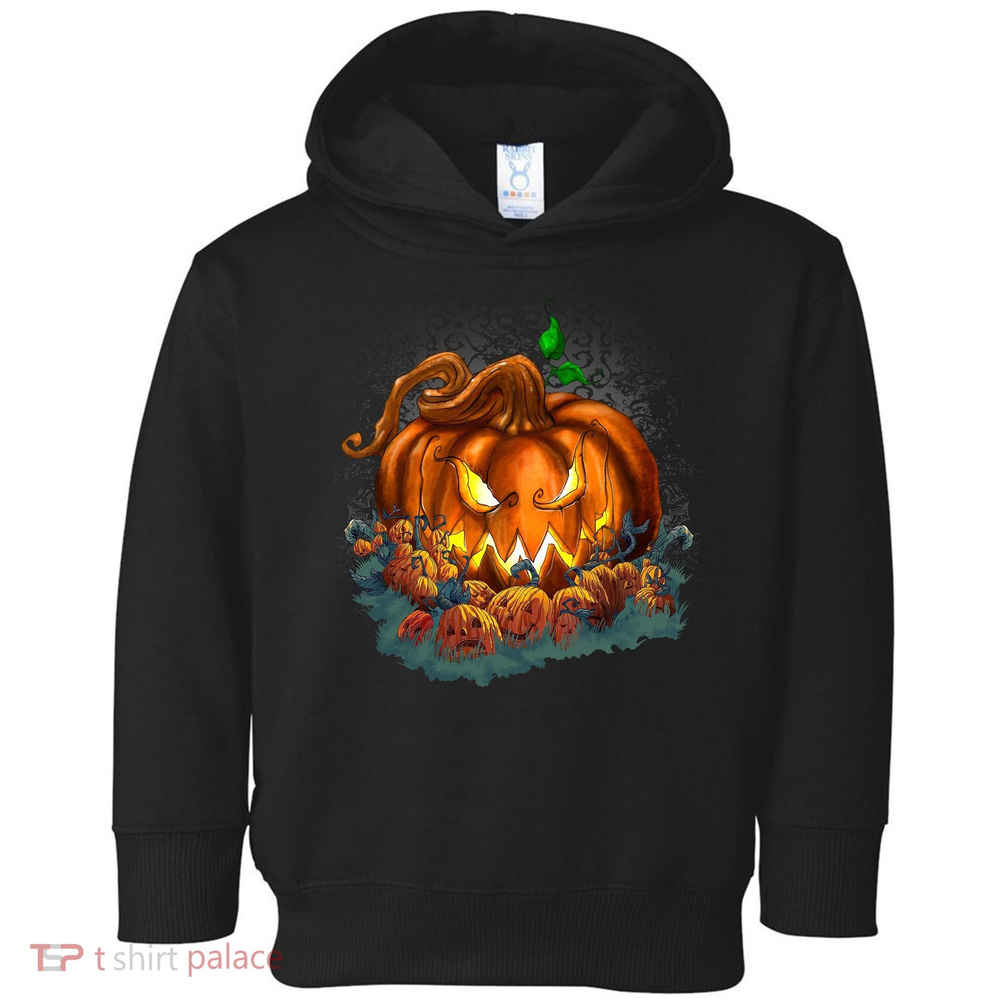 Pumpkin Patch Halloween Toddler Hoodie