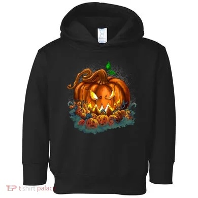 Pumpkin Patch Halloween Toddler Hoodie