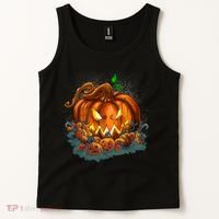 Pumpkin Patch Halloween Tank Top thumb 2