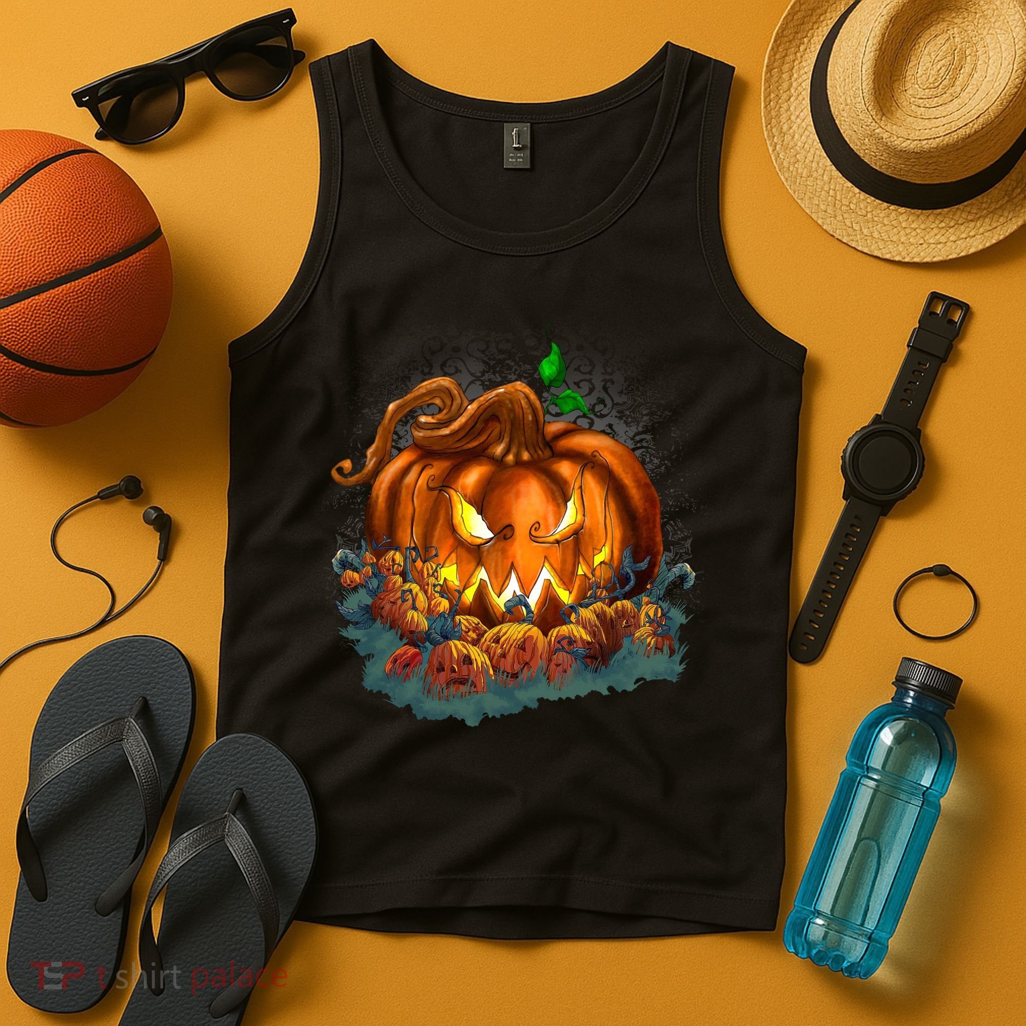 Pumpkin Patch Halloween Tank Top