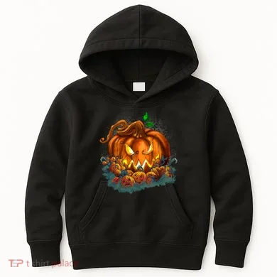 Pumpkin Patch Halloween Kids Hoodie