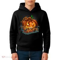 Pumpkin Patch Halloween Kids Hoodie thumb 4