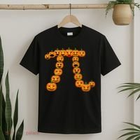 Pumpkin Pi Emoji's Halloween Math 3.14 T-Shirt thumb 2
