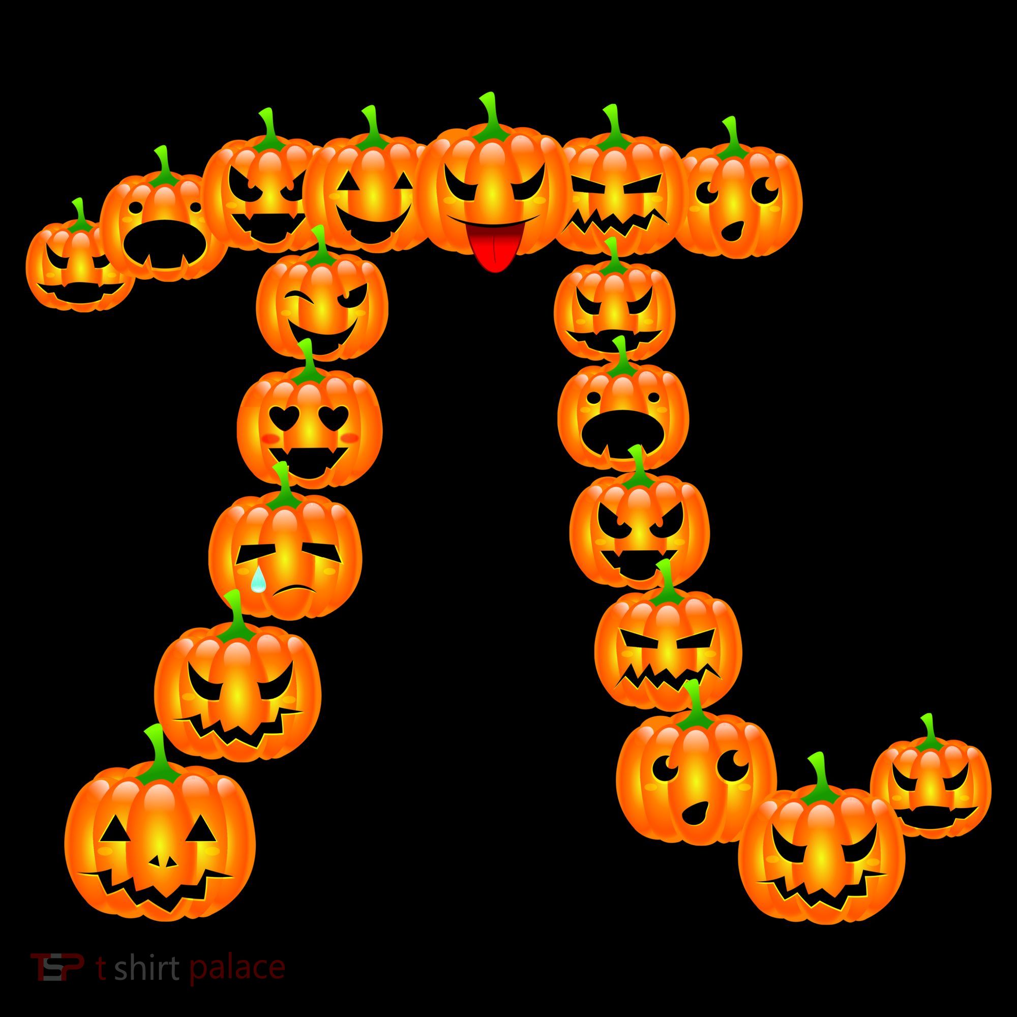 Pumpkin Pi Emoji's Halloween Math 3.14 Coaster