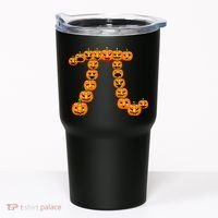 Pumpkin Pi Emoji's Halloween Math 3.14 Tumbler thumb 0