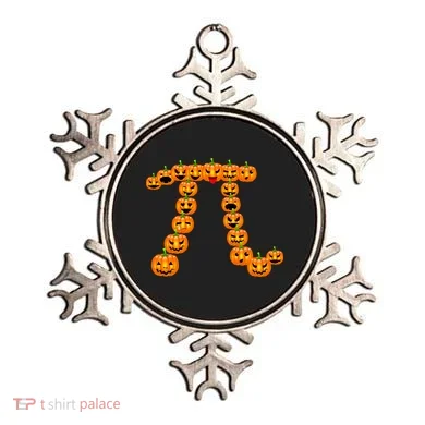 Pumpkin Pi Emoji's Halloween Math 3.14 Ornament