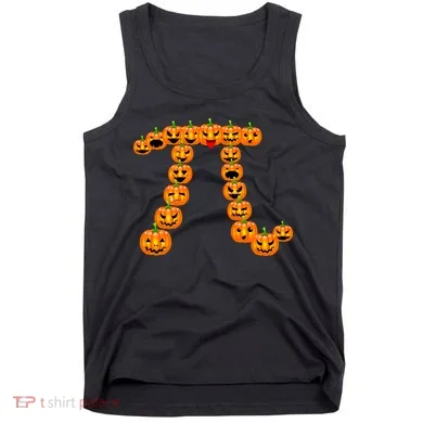 Pumpkin Pi Emoji's Halloween Math 3.14 Tank Top