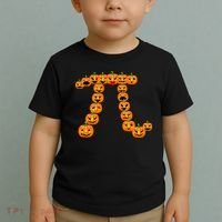 Pumpkin Pi Emoji's Halloween Math 3.14 Toddler T-Shirt thumb 2
