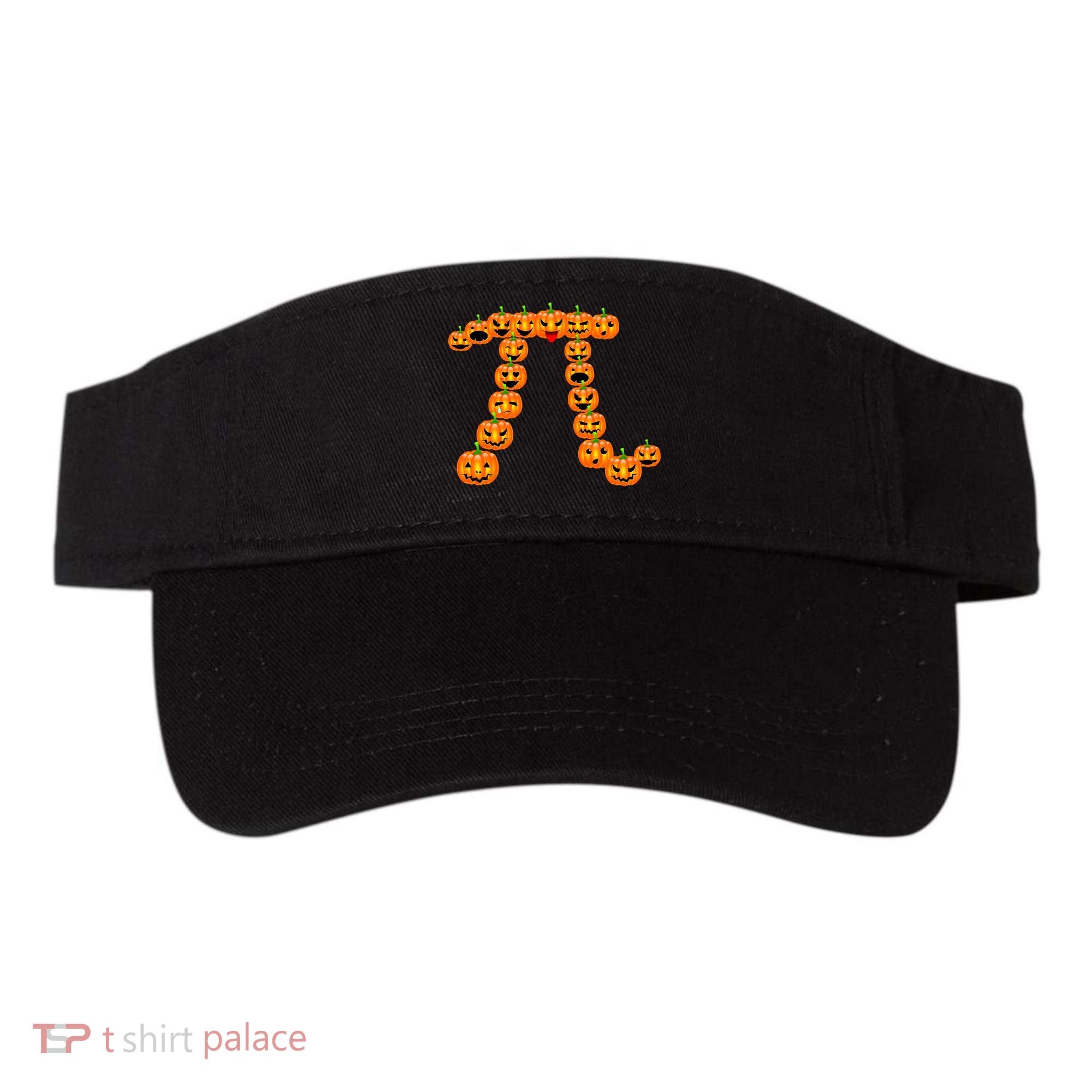 Pumpkin Pi Emoji's Halloween Math 3.14 Visor