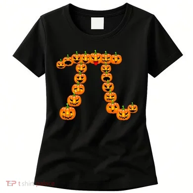 Pumpkin Pi Emoji's Halloween Math 3.14 Women's T-Shirt