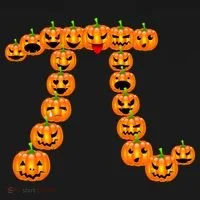 Pumpkin Pi Emoji's Halloween Math 3.14 Tote Bag thumb 4