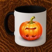 Pumpkin Pi Jack O Lantern Coffee Mug thumb 2