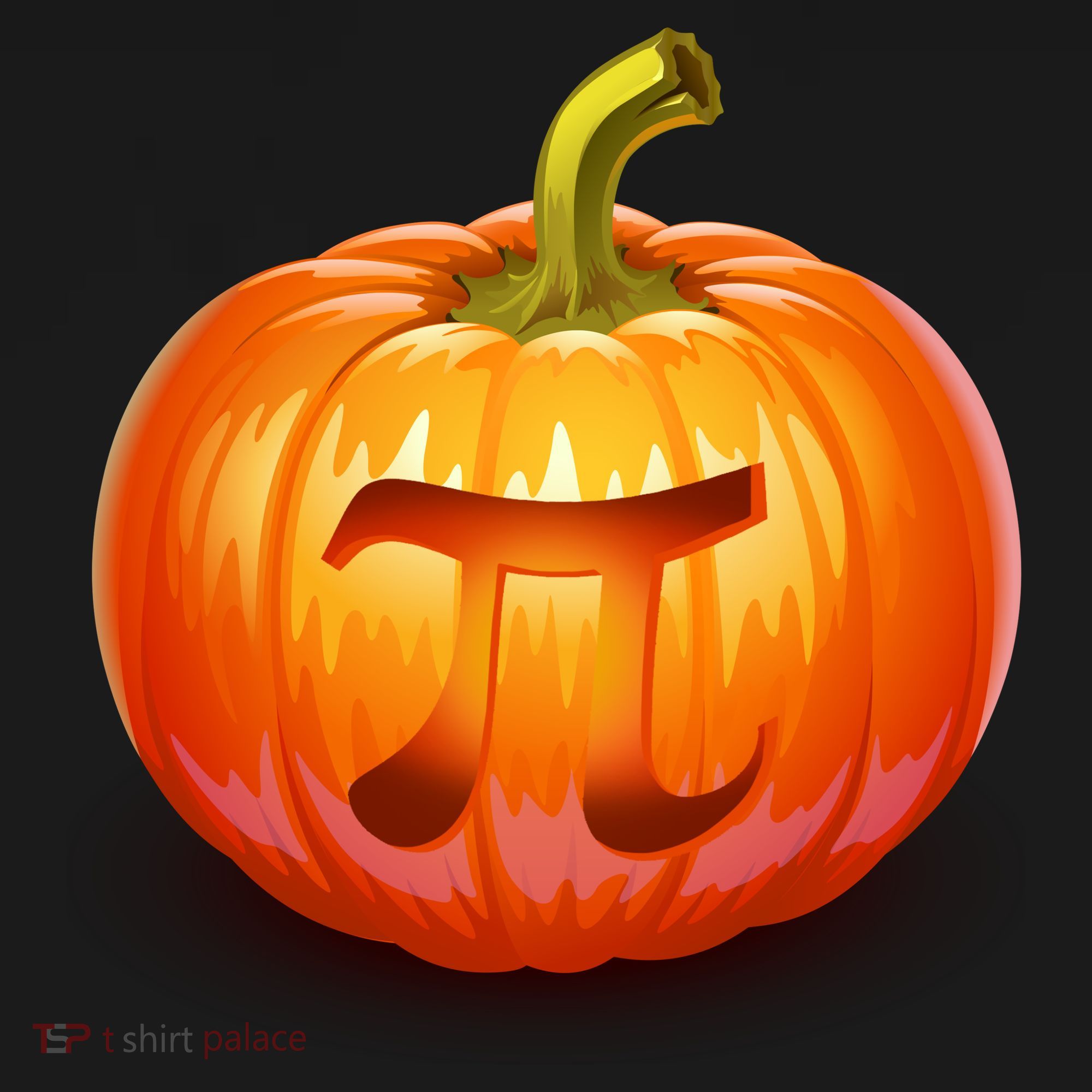Pumpkin Pi Jack O Lantern Polo