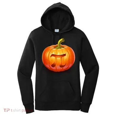 Pumpkin Pi Jack O Lantern Women's Hoodie