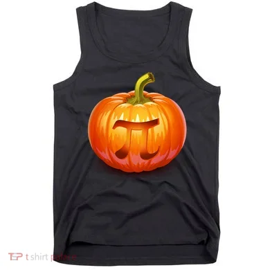 Pumpkin Pi Jack O Lantern Tank Top