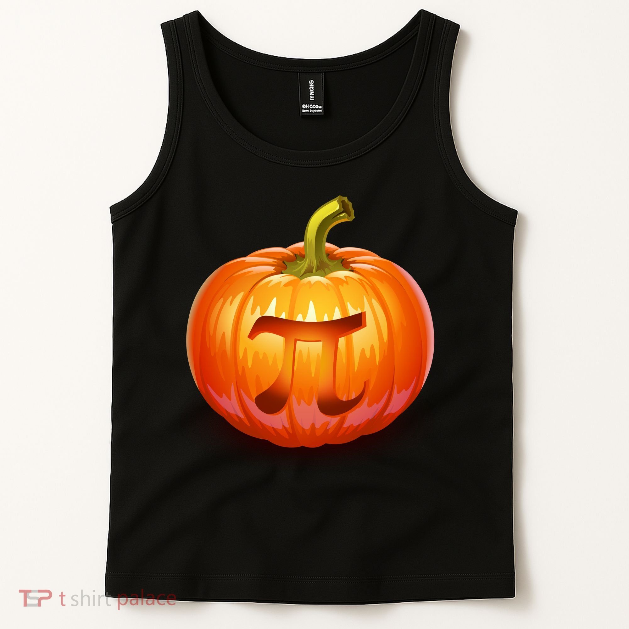 Pumpkin Pi Jack O Lantern Tank Top