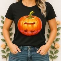 Pumpkin Pi Jack O Lantern Women's T-Shirt thumb 2