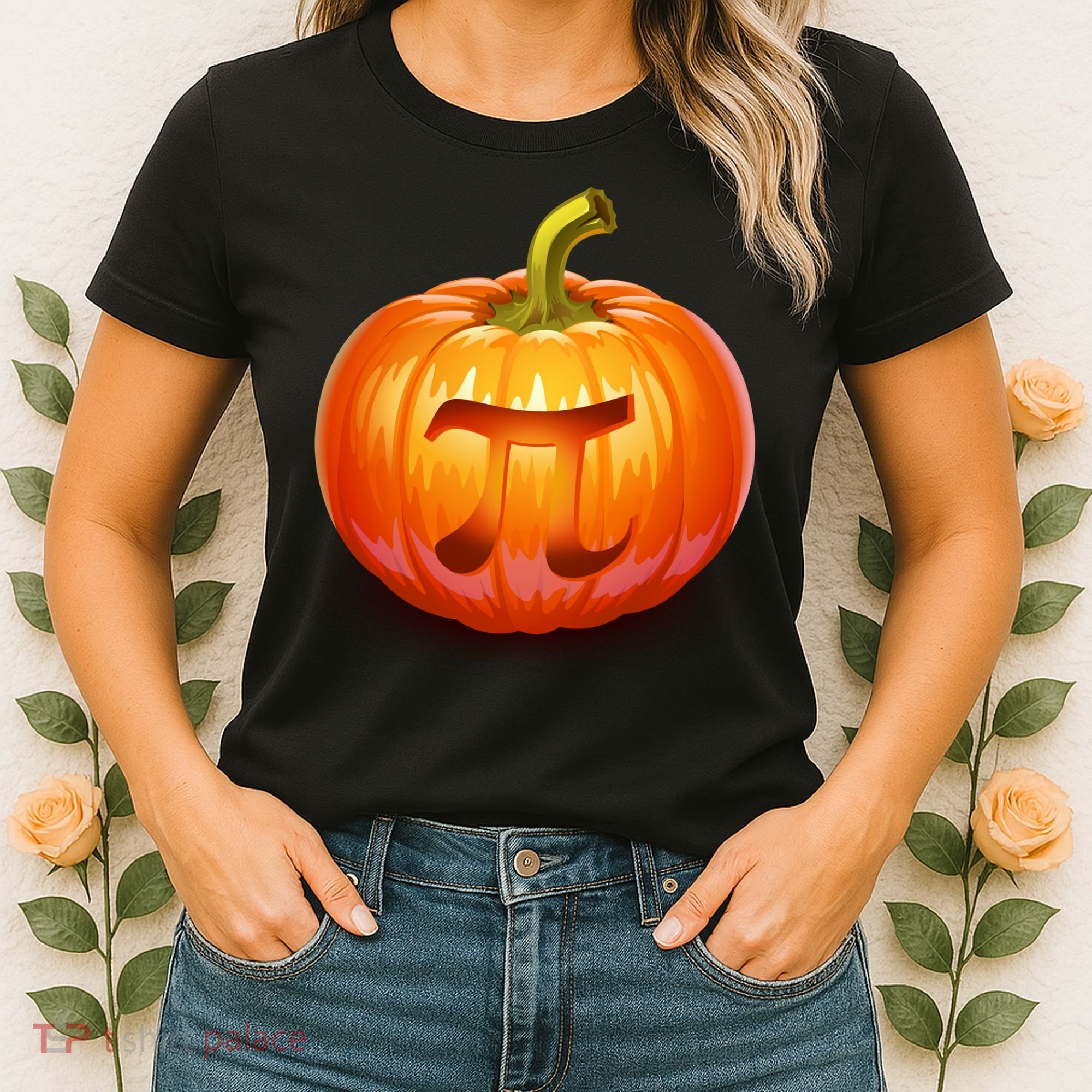Pumpkin Pi Jack O Lantern Women's T-Shirt