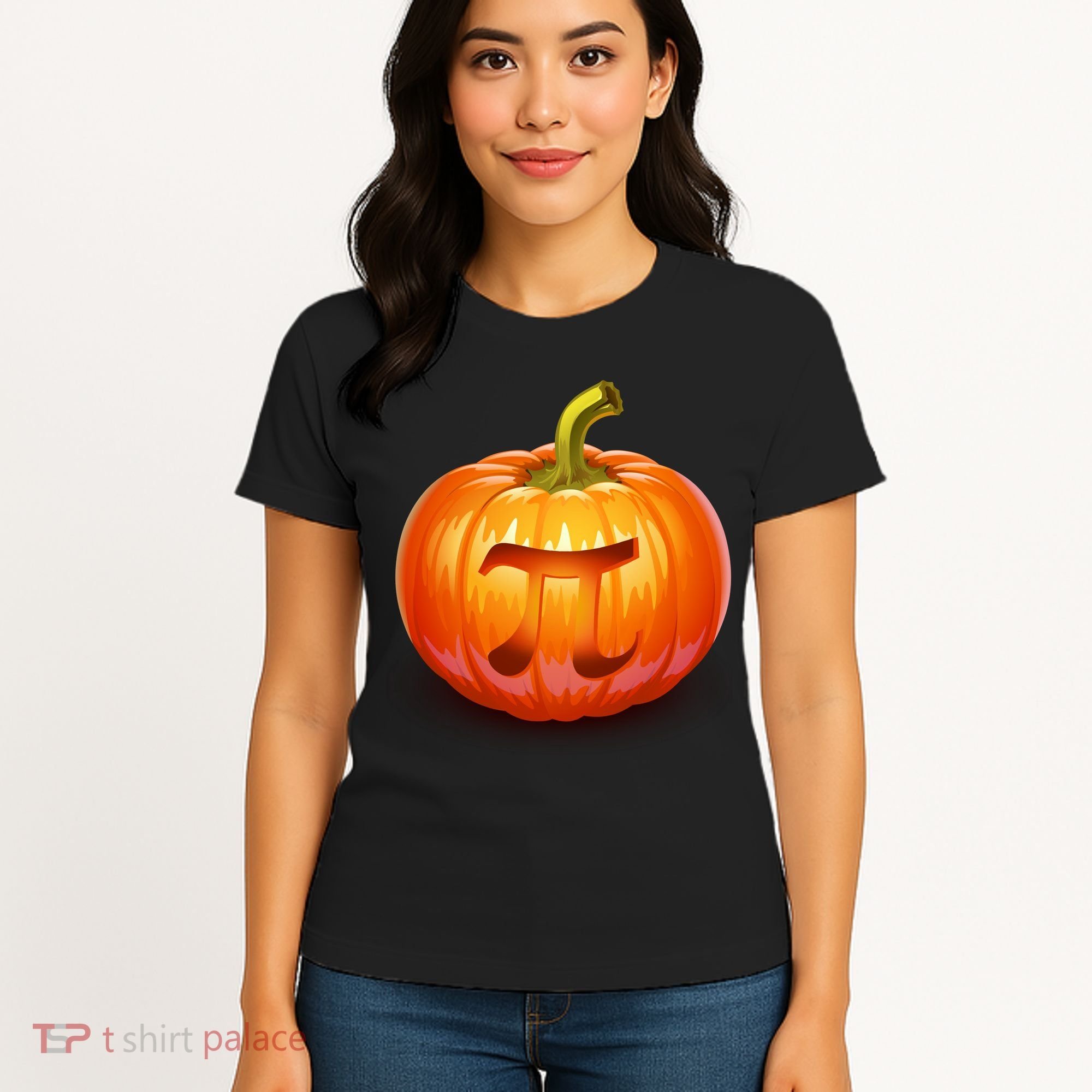 Pumpkin Pi Jack O Lantern Women's T-Shirt