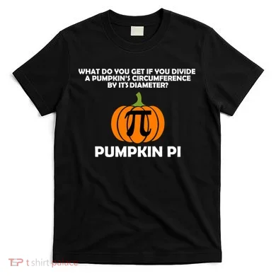 Pumpkin Pi Math Lovers T-Shirt