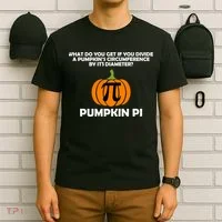 Pumpkin Pi Math Lovers T-Shirt thumb 6