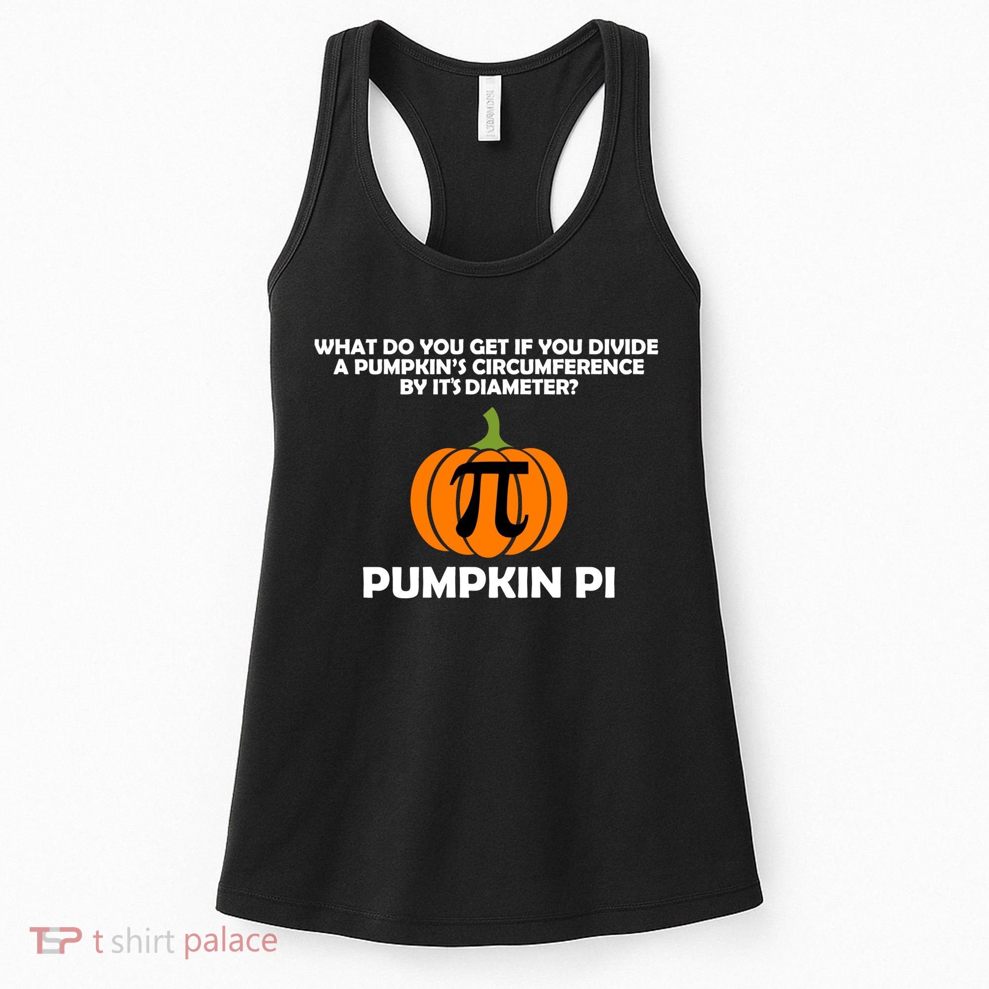 Pumpkin Pi Math Lovers Women's Tank Top