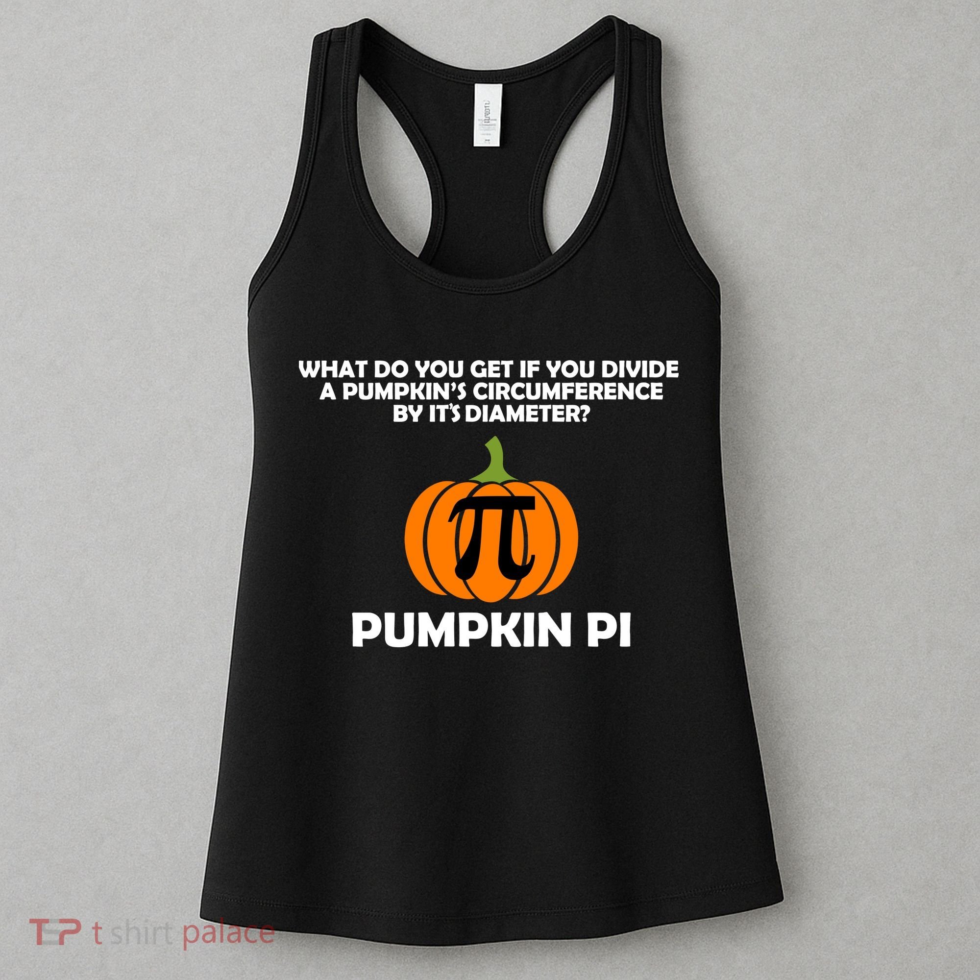 Pumpkin Pi Math Lovers Women's Tank Top