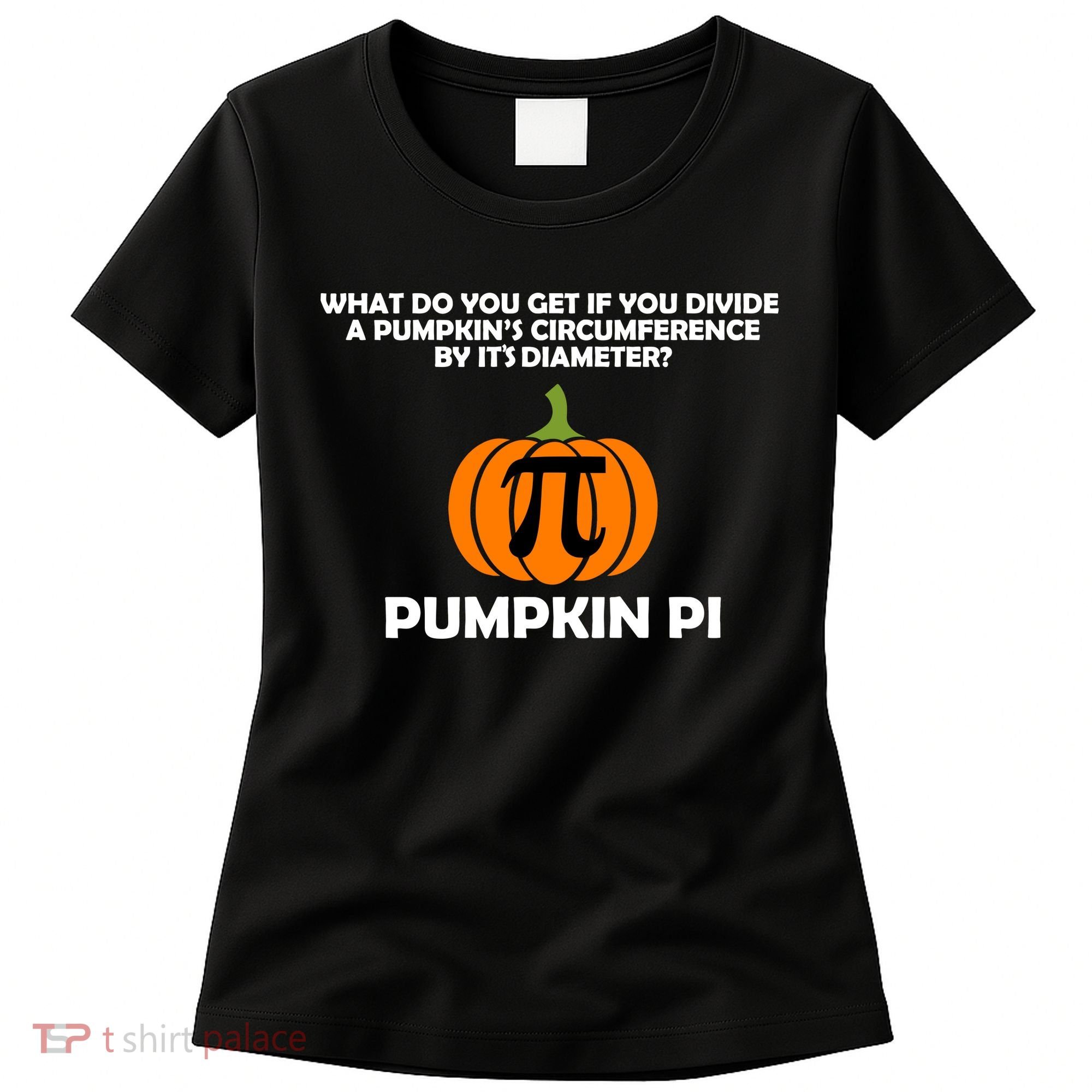 Pumpkin Pi Math Lovers Women's T-Shirt