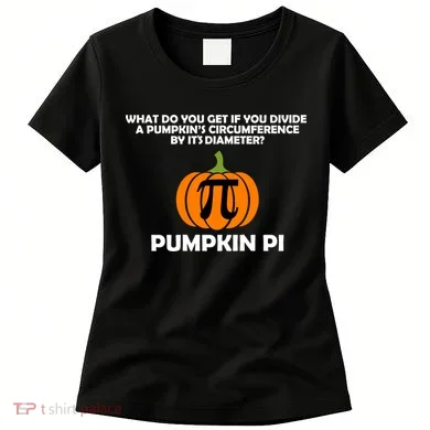 Pumpkin Pi Math Lovers Women's T-Shirt