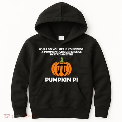 Pumpkin Pi Math Lovers Kids Hoodie