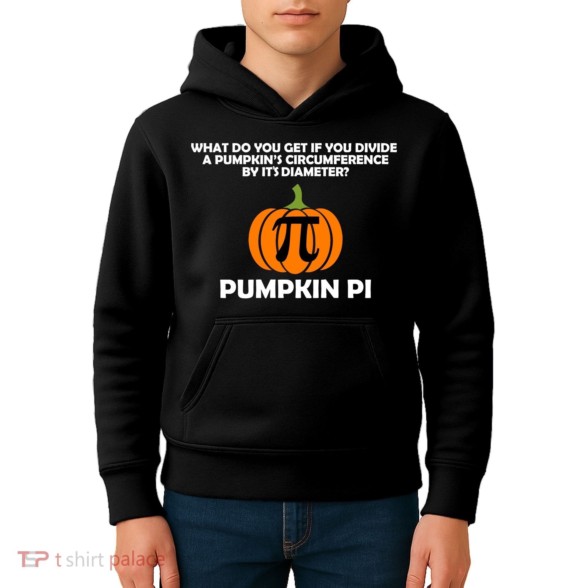Pumpkin Pi Math Lovers Kids Hoodie