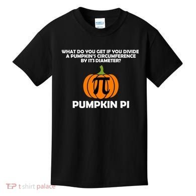 Pumpkin Pi Math Lovers Kids T-Shirt
