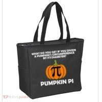 Pumpkin Pi Math Lovers Tote Bag thumb 2