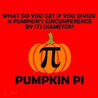 Pumpkin Pi Math Lovers Santa Hat thumb 1