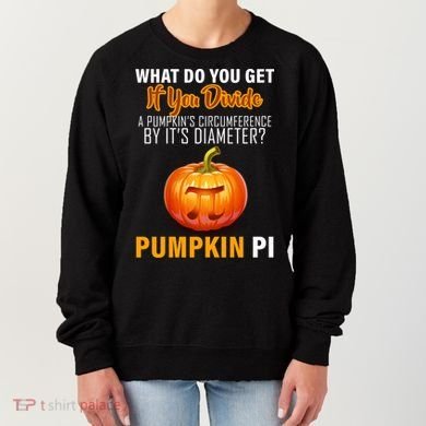 Pumpkin Pi Math Teacher Pun Women's Sweatshirt