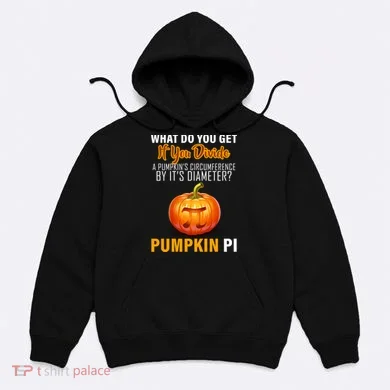 Pumpkin Pi Math Teacher Pun Hoodie