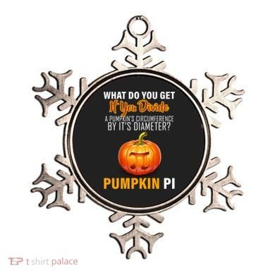 Pumpkin Pi Math Teacher Pun Ornament