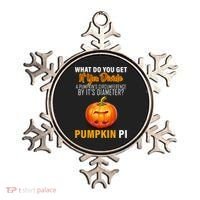 Pumpkin Pi Math Teacher Pun Ornament thumb 0