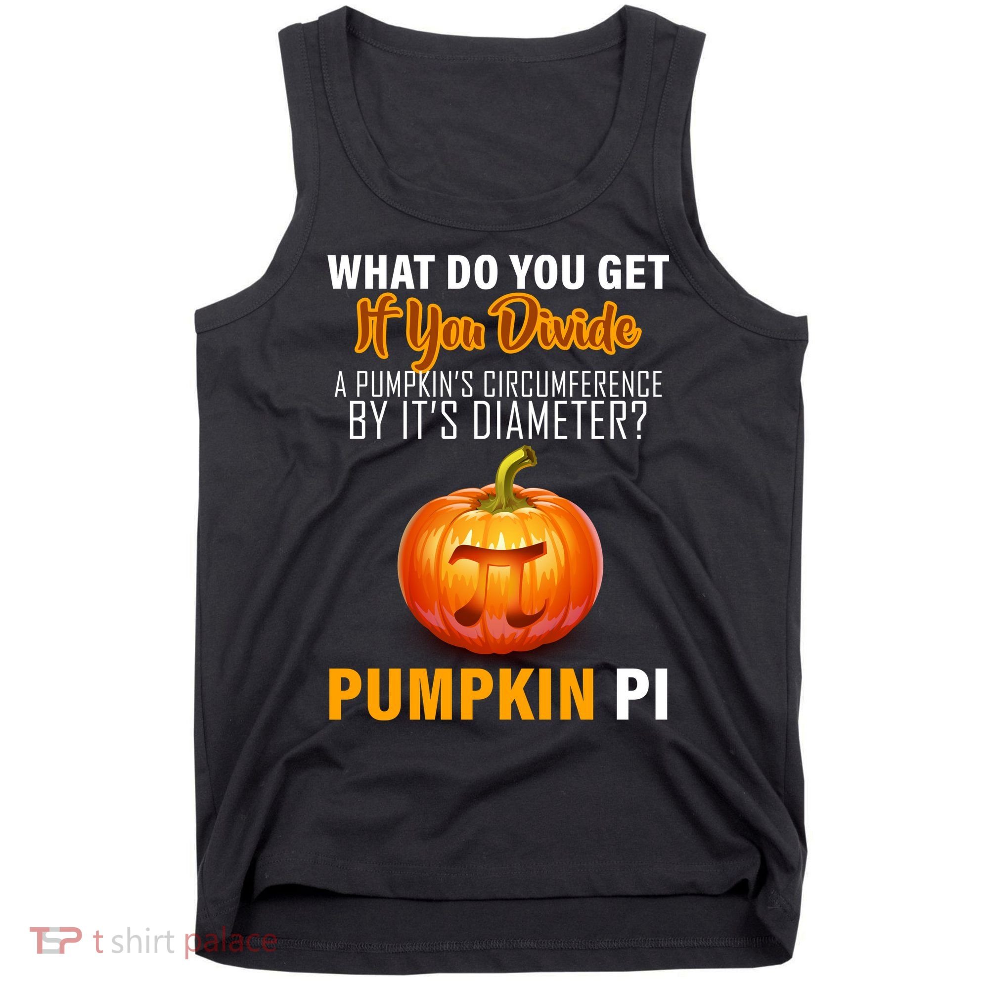 Pumpkin Pi Math Teacher Pun Tank Top