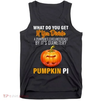 Pumpkin Pi Math Teacher Pun Tank Top