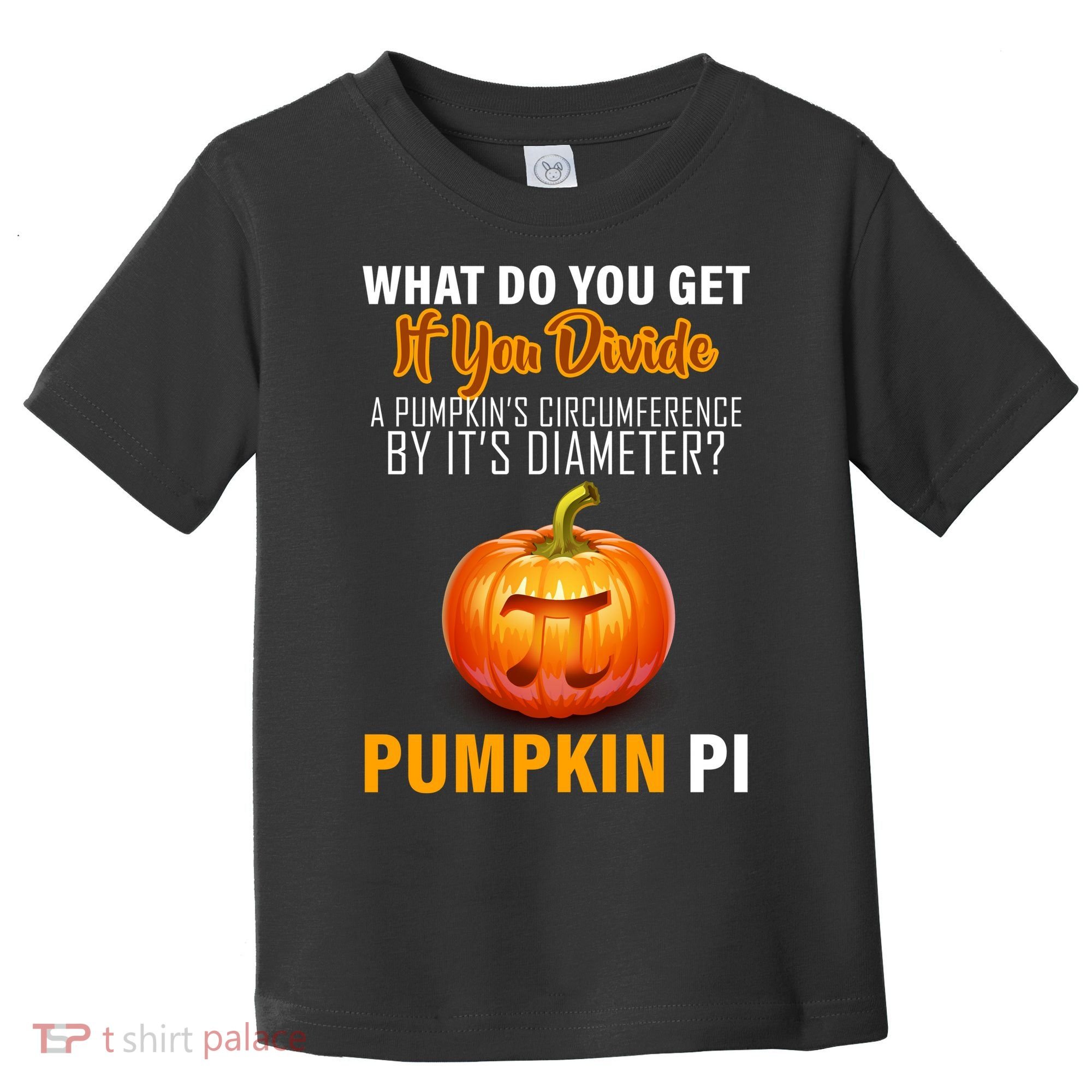Pumpkin Pi Math Teacher Pun Toddler T-Shirt