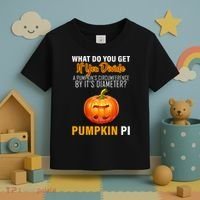 Pumpkin Pi Math Teacher Pun Toddler T-Shirt thumb 3
