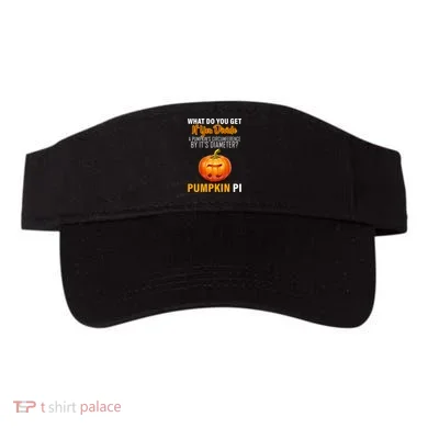 Pumpkin Pi Math Teacher Pun Visor