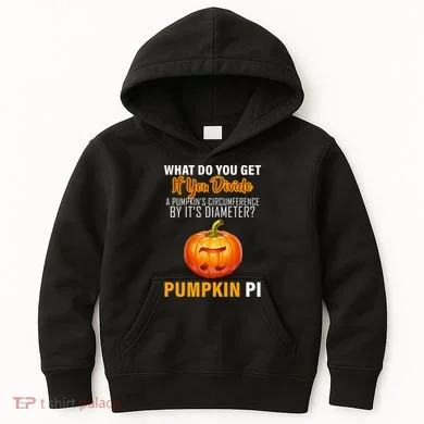 Pumpkin Pi Math Teacher Pun Kids Hoodie