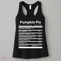 Pumpkin Pie Nutritional Facts Funny Thanksgiving Women's Tank Top thumb 3