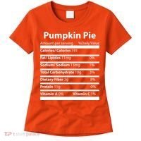 Pumpkin Pie Nutritional Facts Funny Thanksgiving Women's T-Shirt thumb 0