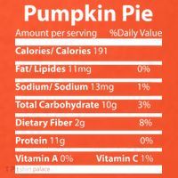 Pumpkin Pie Nutritional Facts Funny Thanksgiving Kids T-Shirt thumb 4